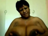 Ebony BBW With Large Breasts