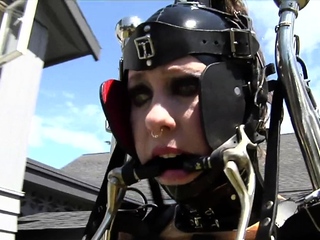 Beautiful fetish bottom actions with latex and bdsm