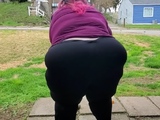 Euro amateur outdoor masturbation