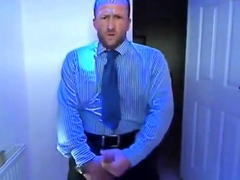 Big-cock Daddy Tries On His New Suit