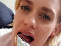 Stacked Brunette Goes Solo Toys And Masturbation
