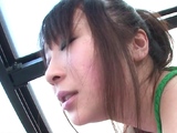 Yuwa Tokona jacks with a -ese vibrator, feeling mischievous