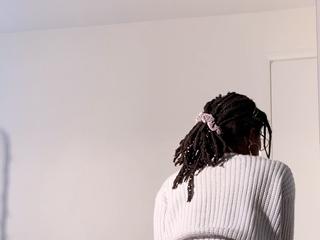 Hot Black Maid Does Some Webcam Black and Ebony