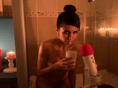 Amateur Striptease And Solo Masturbation